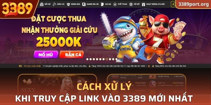 Cách xử lý khi truy cập link vào 3389 mới nhất